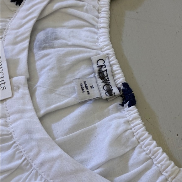 J. Crew Girls' floral-embroidered dress Size 12 - Picture 7 of 9